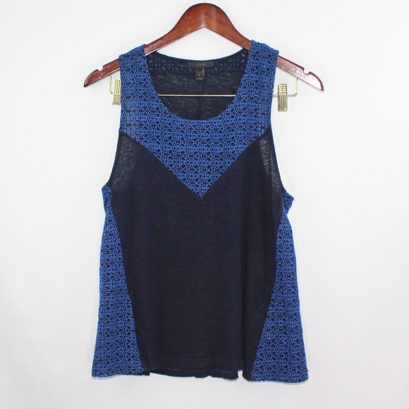 J. Crew Tops - J. Crew Linen Tank Top, sz: L